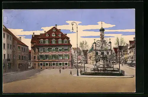 AK Kempten, Rathausplatz