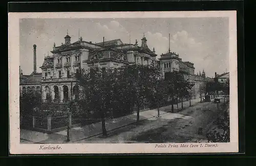 AK Karlsruhe, Palais Prinz Max