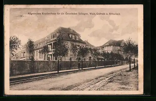 AK Solingen, Allgemeines Krankenhaus