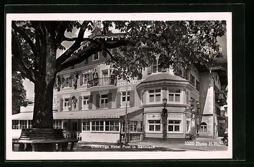 AK Garmisch-Partenkirchen, Clausings Hotel