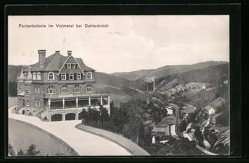 AK Volmetal b. Dahlerbrück, Ferienkolonie