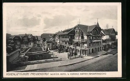 AK Freudenstadt, Hotel und Kurhaus Rappen