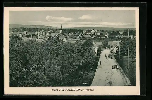 AK Friedrichsdorf /Taunus, Ortsansicht aus der Vogelschau