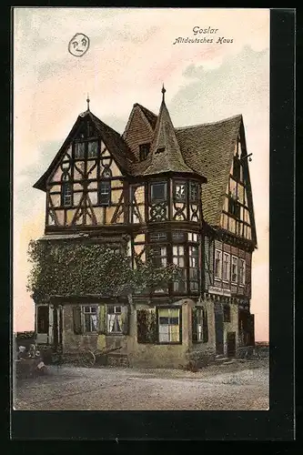 AK Goslar, Altdeutsches Haus