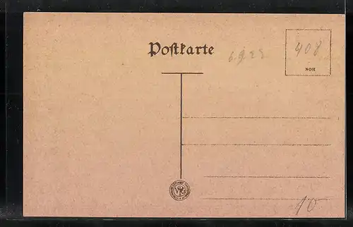 AK Göttingen, Blick in die Barfussstrasse, Fachwerkhäuser