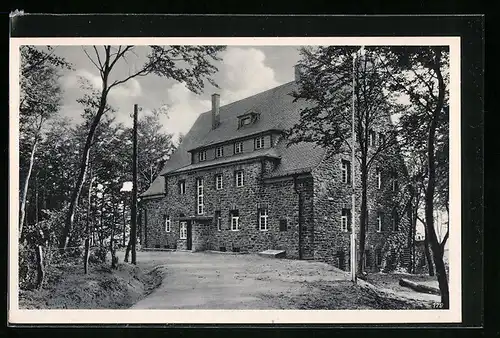 AK Langenberg /Rhld., Blick auf die Jugendherberge