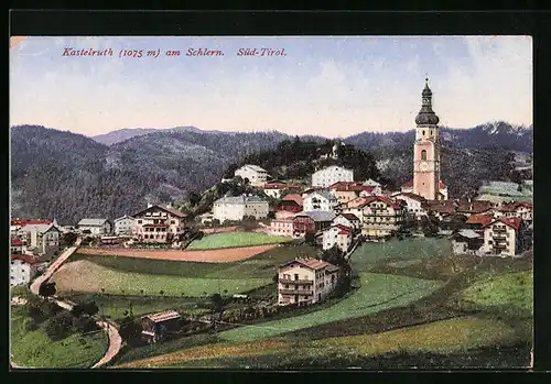AK Kastelruth am Schlern, Panorama