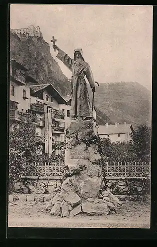 AK Klausen, Haspinger Denkmal, enthüllt 06. September 1908