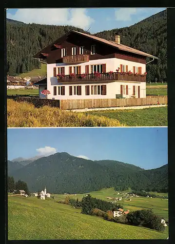 AK Pichl im Gsiesertal, Hotel Haus am Hof, Unterplanken 36, Teilansicht