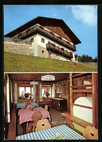 AK Pfalzen /Pustertal, Gasthaus Lechnerhof, Innenansicht