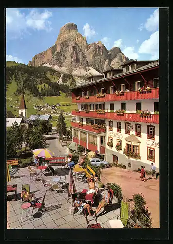 AK Corvara /Val Badia, Hotel Post-Zirm, Dolomiti