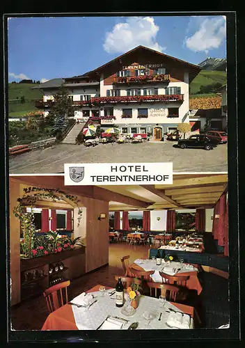 AK Terenten /Pustertal, Hotel Terentiner-Hof, Innenansicht