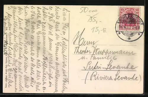 AK Köln a. Rh., Hotel Kölner Hof mit Dom