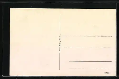 AK München, Ansicht der K. Kriegsschule