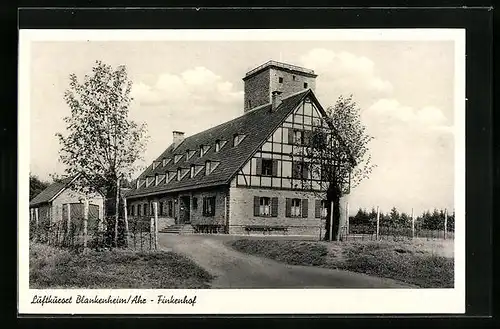 AK Blankenheim /Ahr, Finkenhof mit Garten