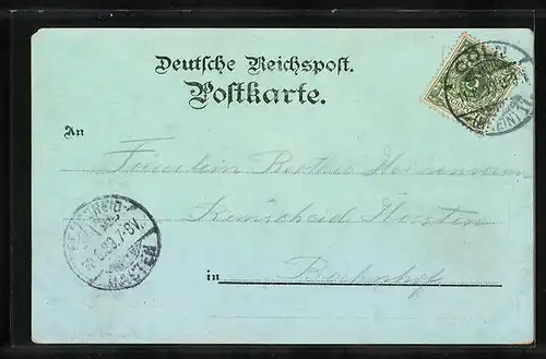 Lithographie Königswinter, Drachenfels mit Rheinpartie