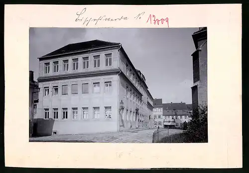 Fotografie Brück & Sohn Meissen, Ansicht Bischofswerda, Partie am Diakonissenheim und dem Museum