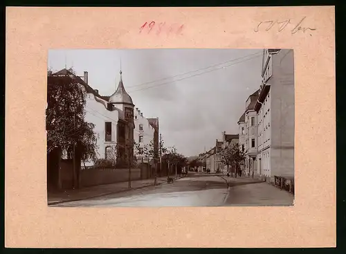 Fotografie Brück & Sohn Meissen, Ansicht Döbeln, Partie in der Kleinbauchlitzer Strasse