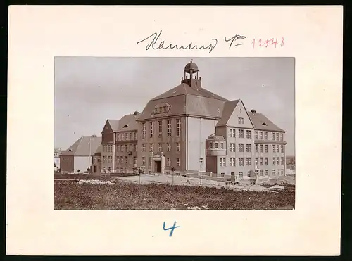 Fotografie Brück & Sohn Meissen, Ansicht Kamenz i. Sa., Blick auf die Neue Realschule
