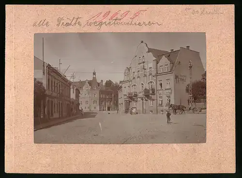 Fotografie Brück & Sohn Meissen, Ansicht Pulsnitz i. Sa., Kamenzer Strasse, Photgrafiesches Atelier Alfred Kahle