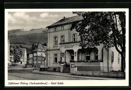 AK Olsberg /Hochsauerland, Hotel Kahle