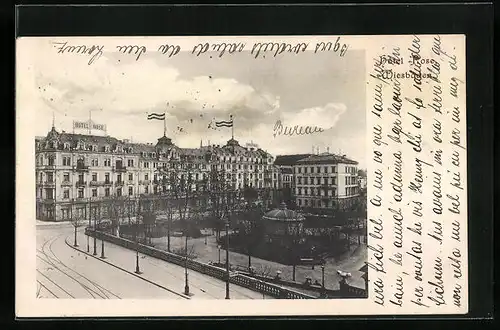 AK Wiesbaden, Hotel Rose