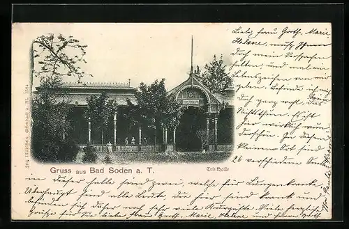 AK Bad Soden a. T., Die Trinkhalle