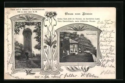 AK Bilstein, An der Schutzhütte, Gasthof, der Turm