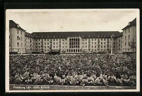 AK Freiburg i. Br., Chir. Klinik mit Park