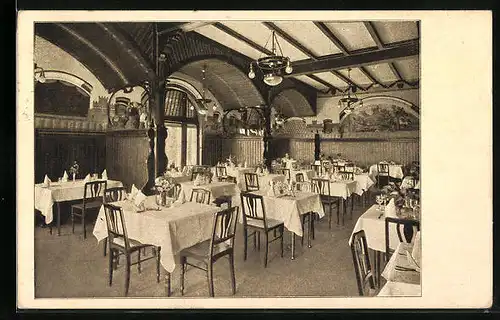 AK Freudenstadt /Schwarzwald, Waldhotel Stokinger, Speisesaal