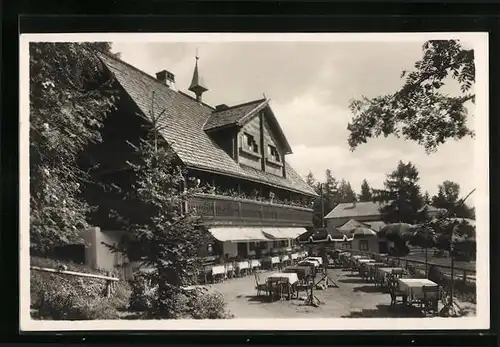 AK S. Vigilio, Albergo Statione mit Terrasse
