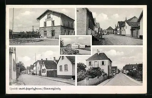 AK Erpolzheim /Saarpfalz, Strassenpartie mit Geschäft, Gebäudeansicht, Ortspartie