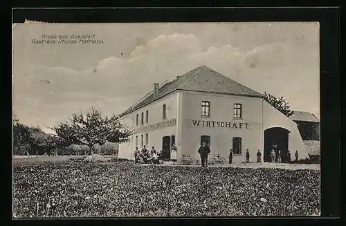 AK Allendorf / Katzenelnbogen, Gasthaus Philipp Hofmann