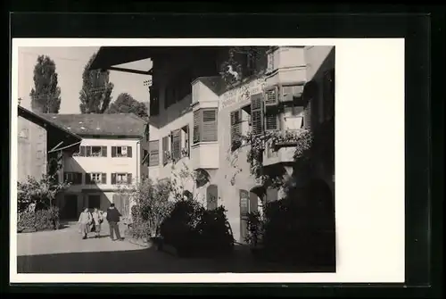 AK Klausen, Ortspartie mit Gasthaus