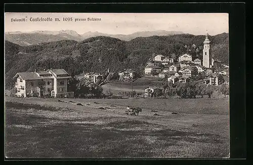 AK Castelrotto presso Bolzano, Panorama, Dolomiti