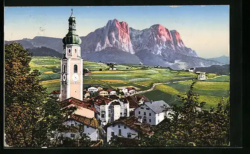 AK Castelrotto, Panorama col Sciliar