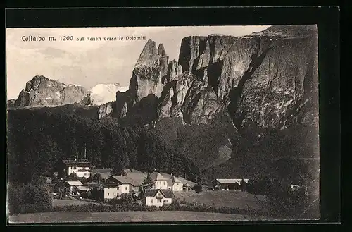 AK Collalbo sul Renon, Panorama verso le Dolomiti