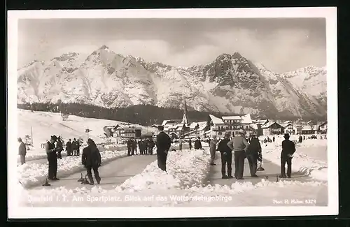 AK Seefeld, Am Sportplatz, Eisstockschiessen