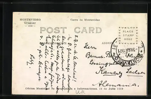 AK Montevideo, Panorama