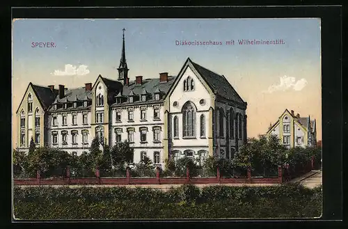 AK Speyer, Diakonissenhaus mit Wilhelminenstift