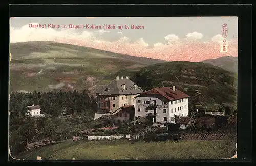 AK Bauern-Kollern b. Bozen, Gasthof Klaus