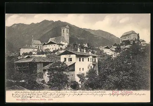 AK Schönna, Dorfansicht