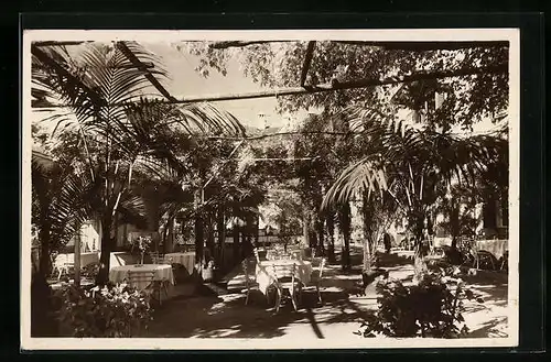 AK Merano, Giardino delle palme, Ristorante Hotel Posta