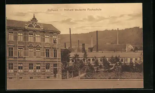 AK Rosswein, Höhere deutsche Fachschule