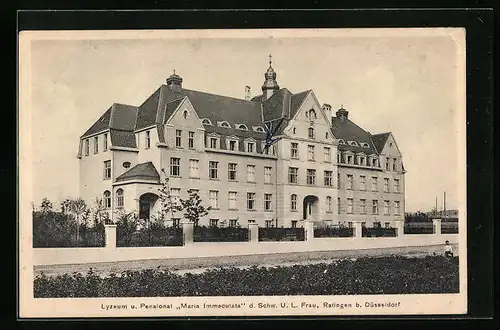 AK Ratingen b. Düsseldorf, Lyzeum und Pensionat Maria Immaculata