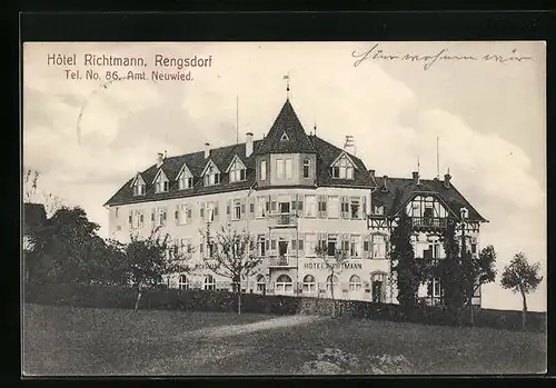 AK Rengsdorf, Hotel Richtmann