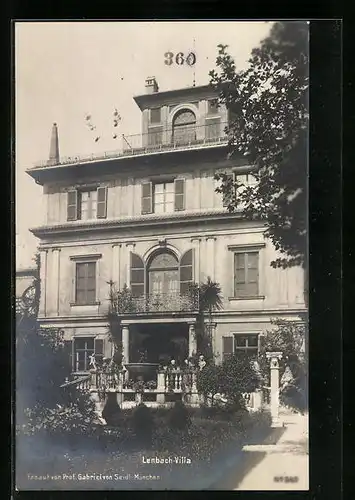 AK München, Lenbach-Villa