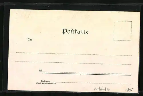Lithographie Löbau i. S., Kgl. Seminar, König Friedrich August-Turm, Totalansicht