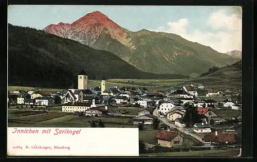 AK Innichen, Panorama mit Sarlkogel