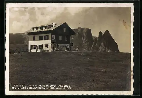 AK Siusi, Albergo Ristorante Bellavista verso M. Pez